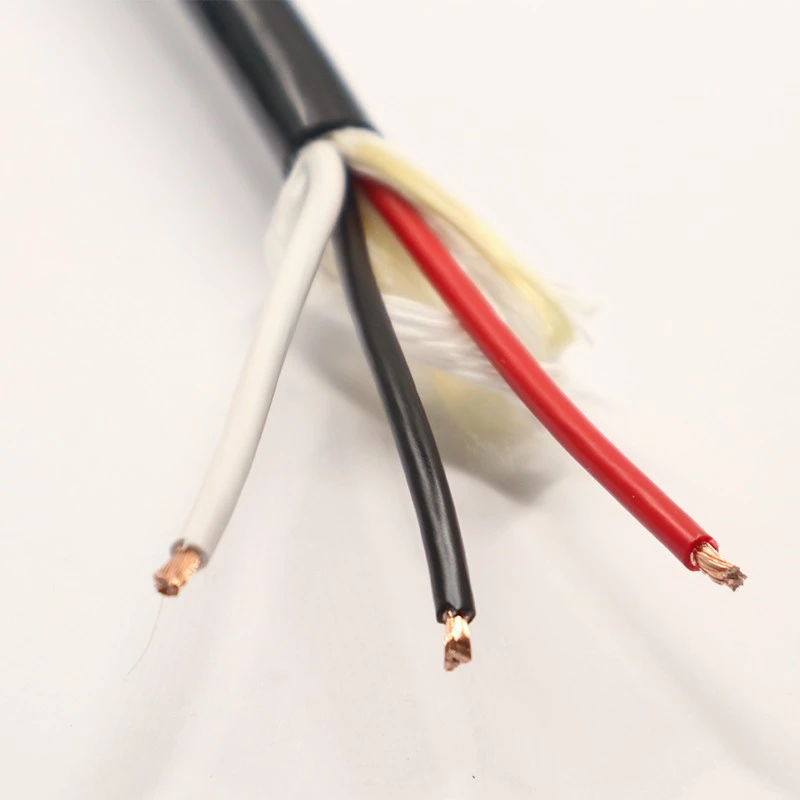 Underwater ROV Industrial Multi Core Hybrid Power Data Cable Bare Copper PE Insulation Durable Black PUR Outer 300V/500V best